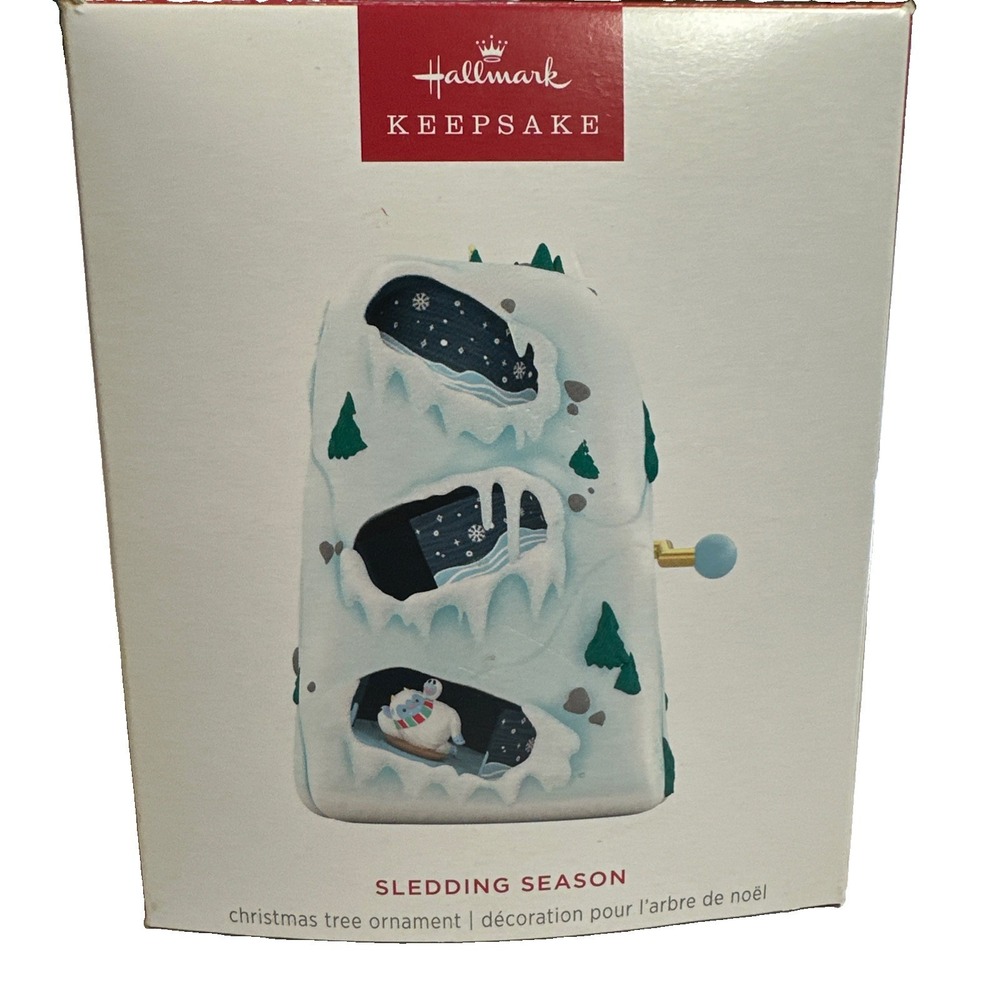 Hallmark Keepsake 2024 Sledding Season Christmas Ornament - NEW